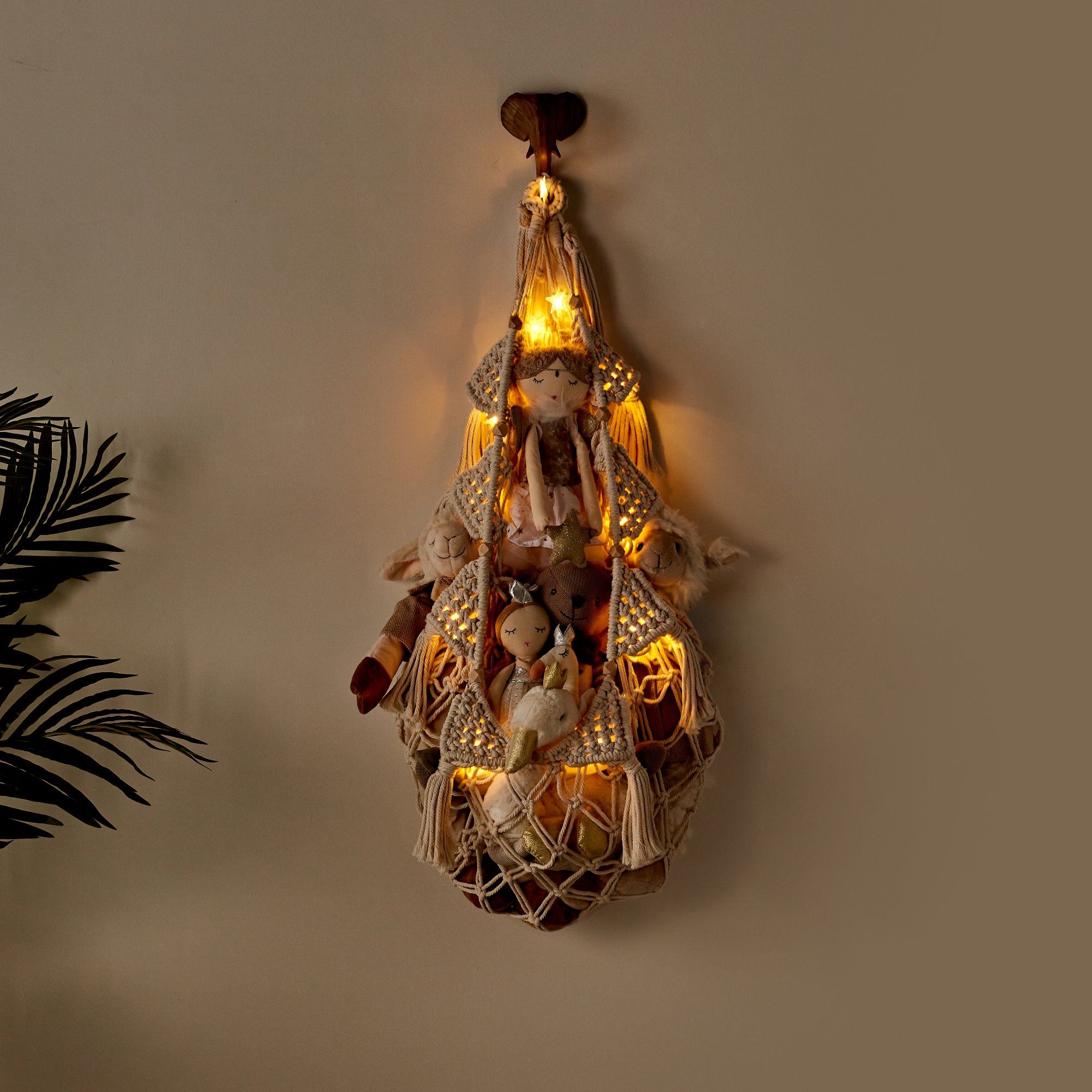 TidyTeds pod hanging style with LED lights